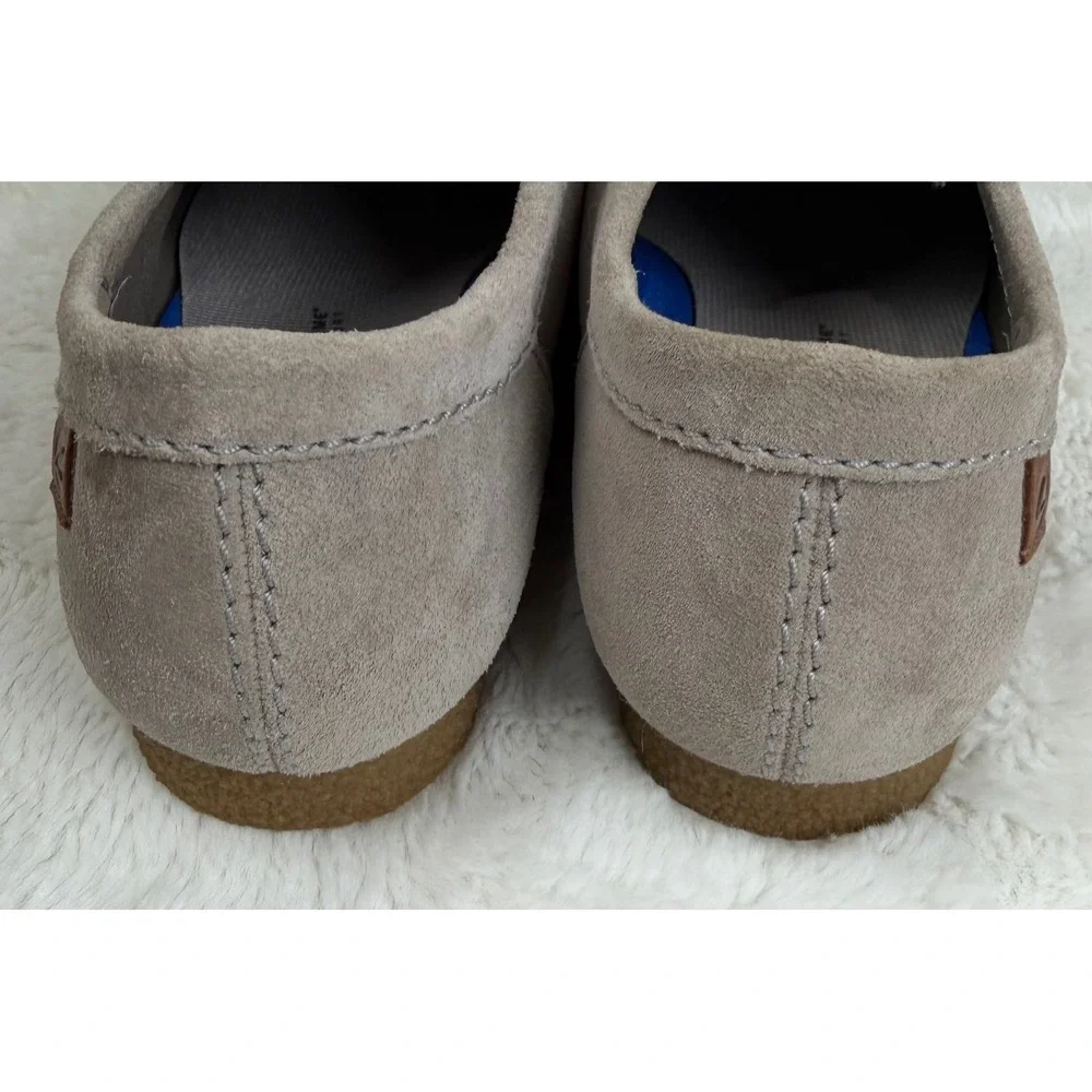 Clarks Shacre II Run Stone Tan Suede Wallabee Moccasin Shoes Men Size 11 Chukka